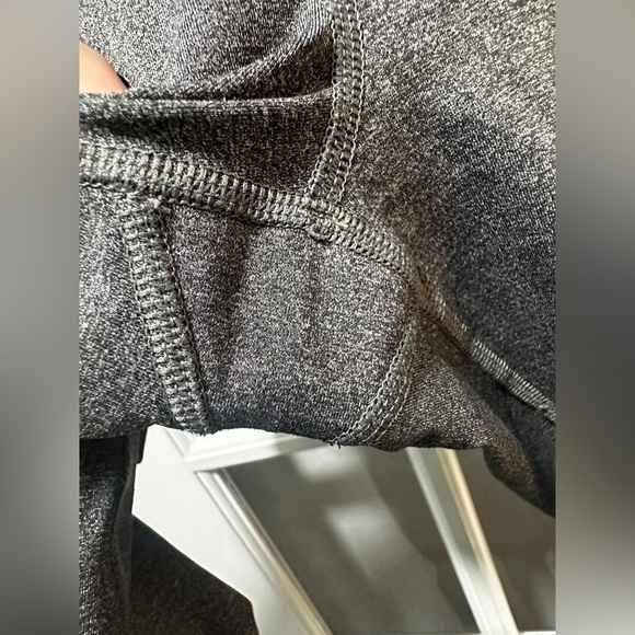 Lululemon Pace Rival Crop Heathered Black/Heathered Slate - Picture 9 of 16